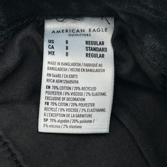 American Eagle Women's Ne(x)t Level Stretch Jeggings Pants Jeans size 8 - Picture 6 of 16